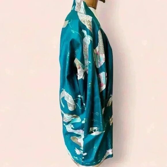 Vintage Kimono from FP Tokyo. Fits like a Med. stunning color looks brand new. - Picture 6 of 10